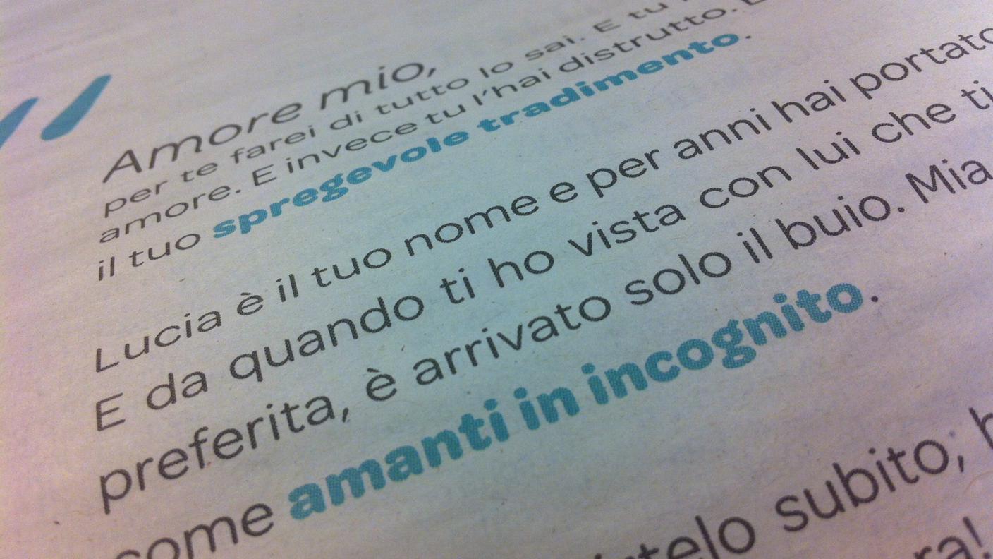 Addio, ma non solo...