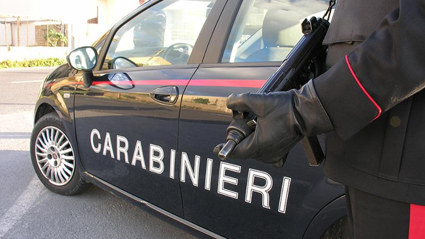 Carabinieri al lavoro