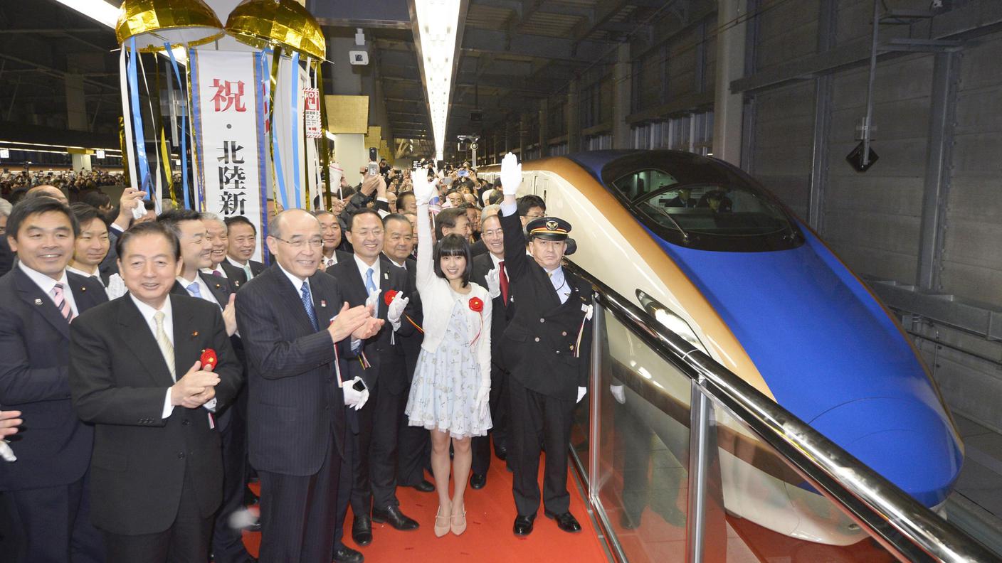 Un fiore all'occhiello per le ferrovie nipponiche