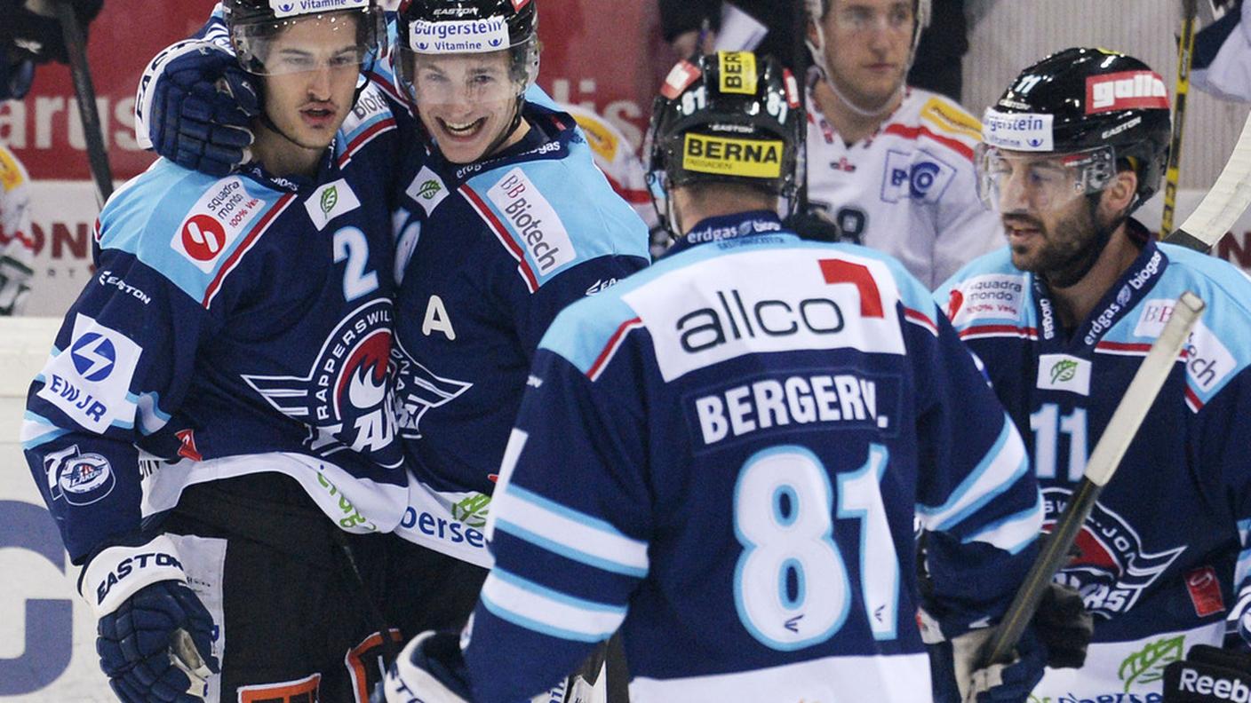 Il numero 11 del Rapperswil contro l'Ambrì