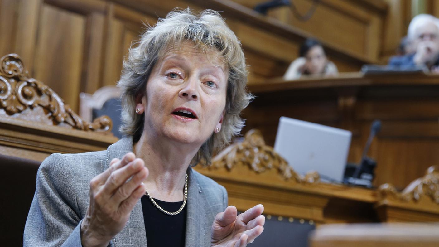 Inascoltata l'arringa di Eveline Widmer-Schlumpf