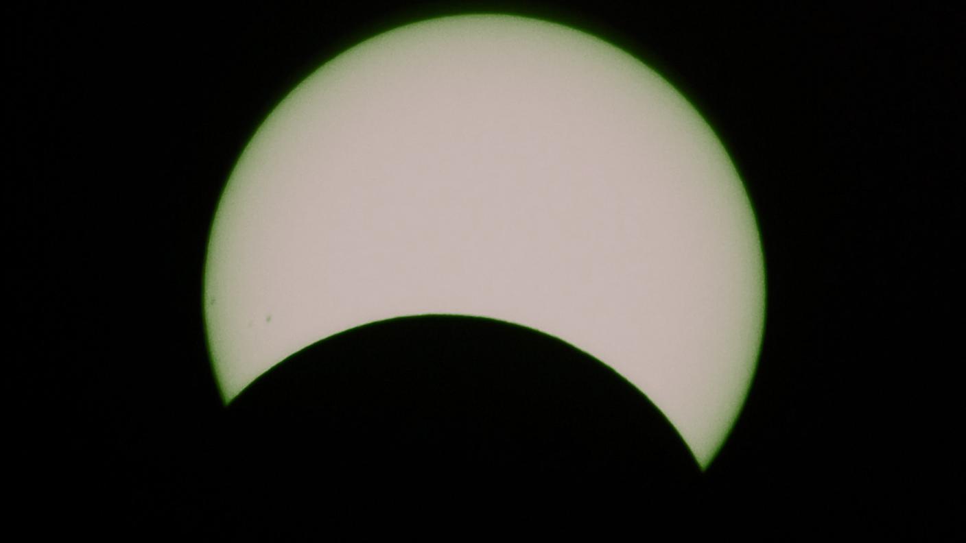 L'eclisse di sole del 2006 da Rivera