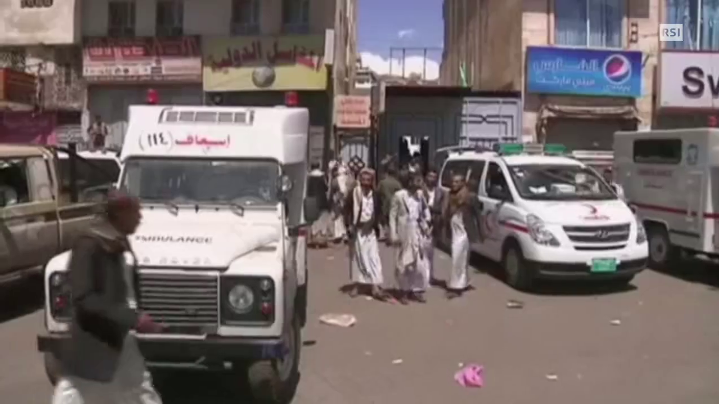Le immagini da Sanaa dopo l'attentato
