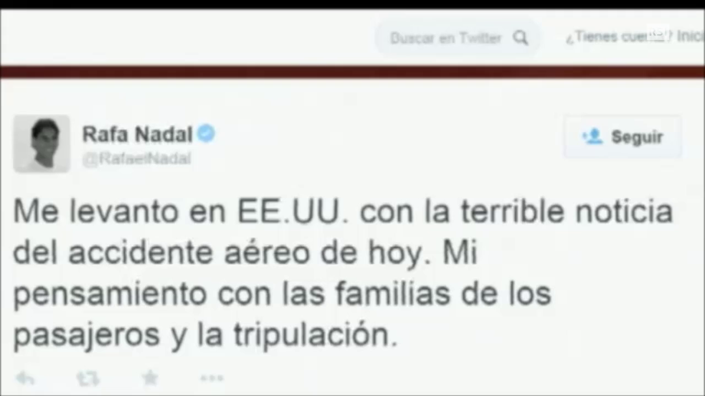 Il cordoglio sulla rete in Spagna