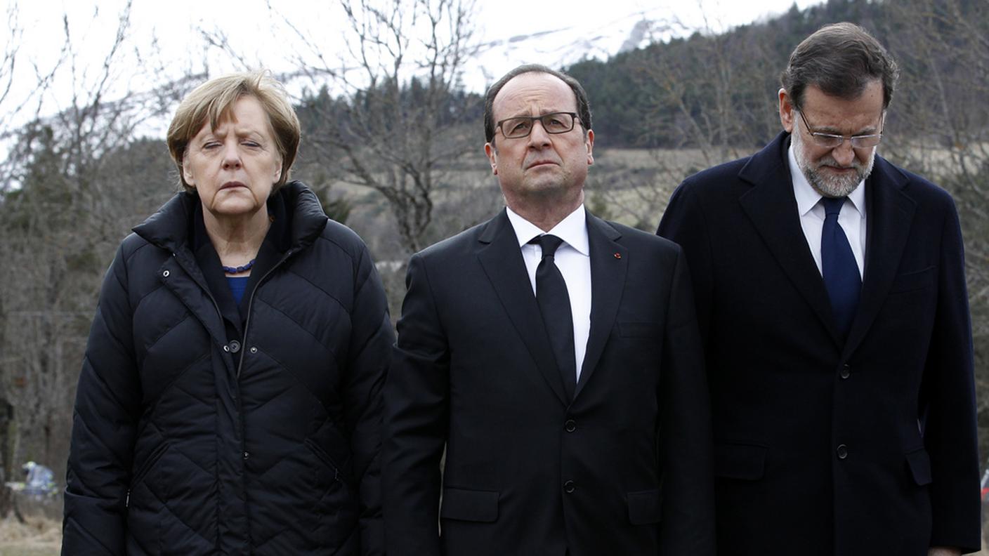 Merkel, Holland e Rajoy, "uniti nel dolore"