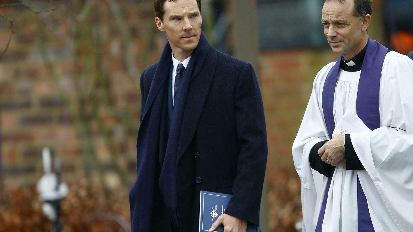 L'attore Dominic Cumberbatch (noto per l'interpretazione di Sherlock Holmes) alla funzione di Leicester