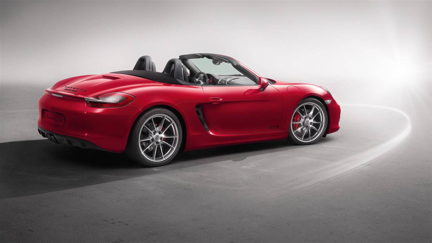 Molto riuscita la personalizzazione estetica della Boxster GTS