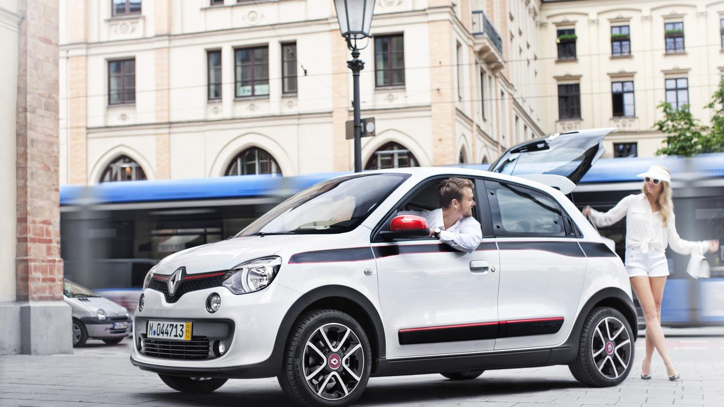 L'ampio raggio di sterzata rende la nuova Twingo molto agile