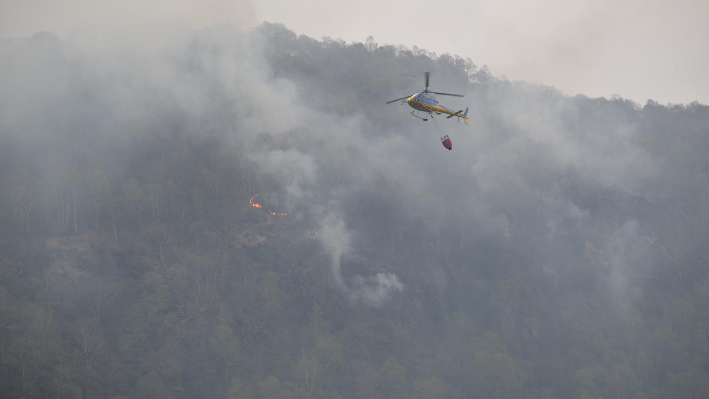 Elicotteri in volo questa mattina