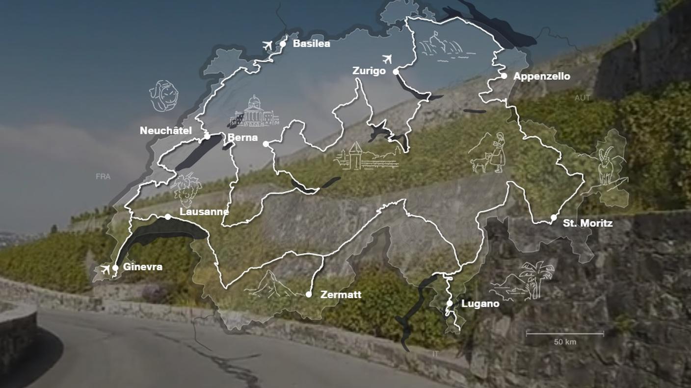 Gli itinerari proposti