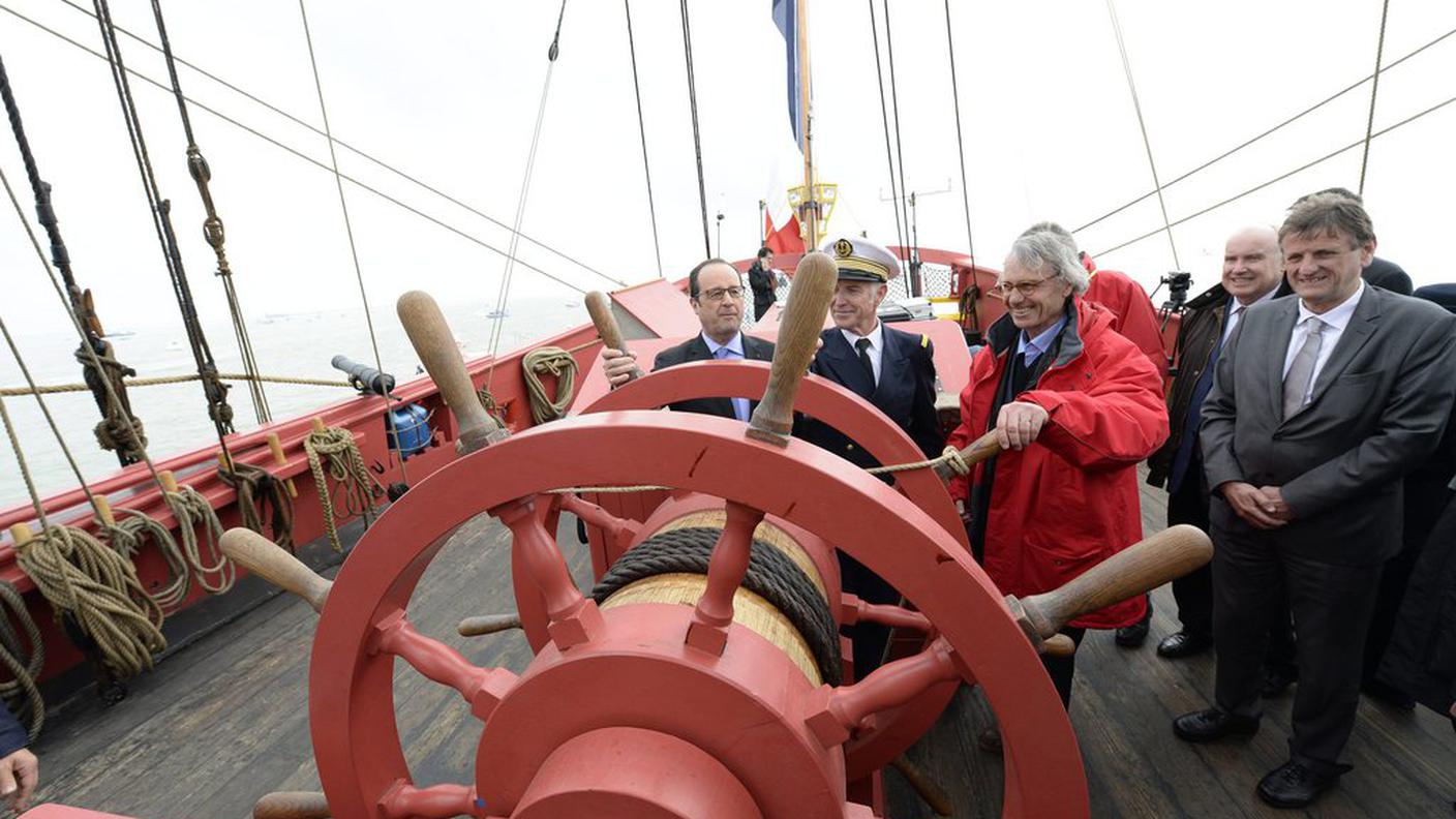 Francia in festa per la partenza dell'Hermione