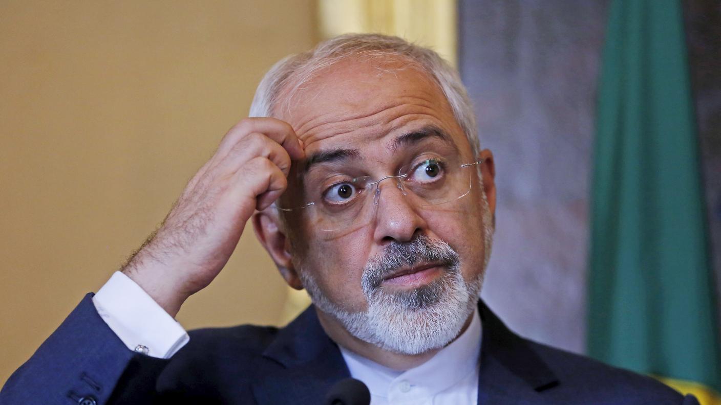 Il ministro degli Esteri iraniano, Mohammad Javad Zarif