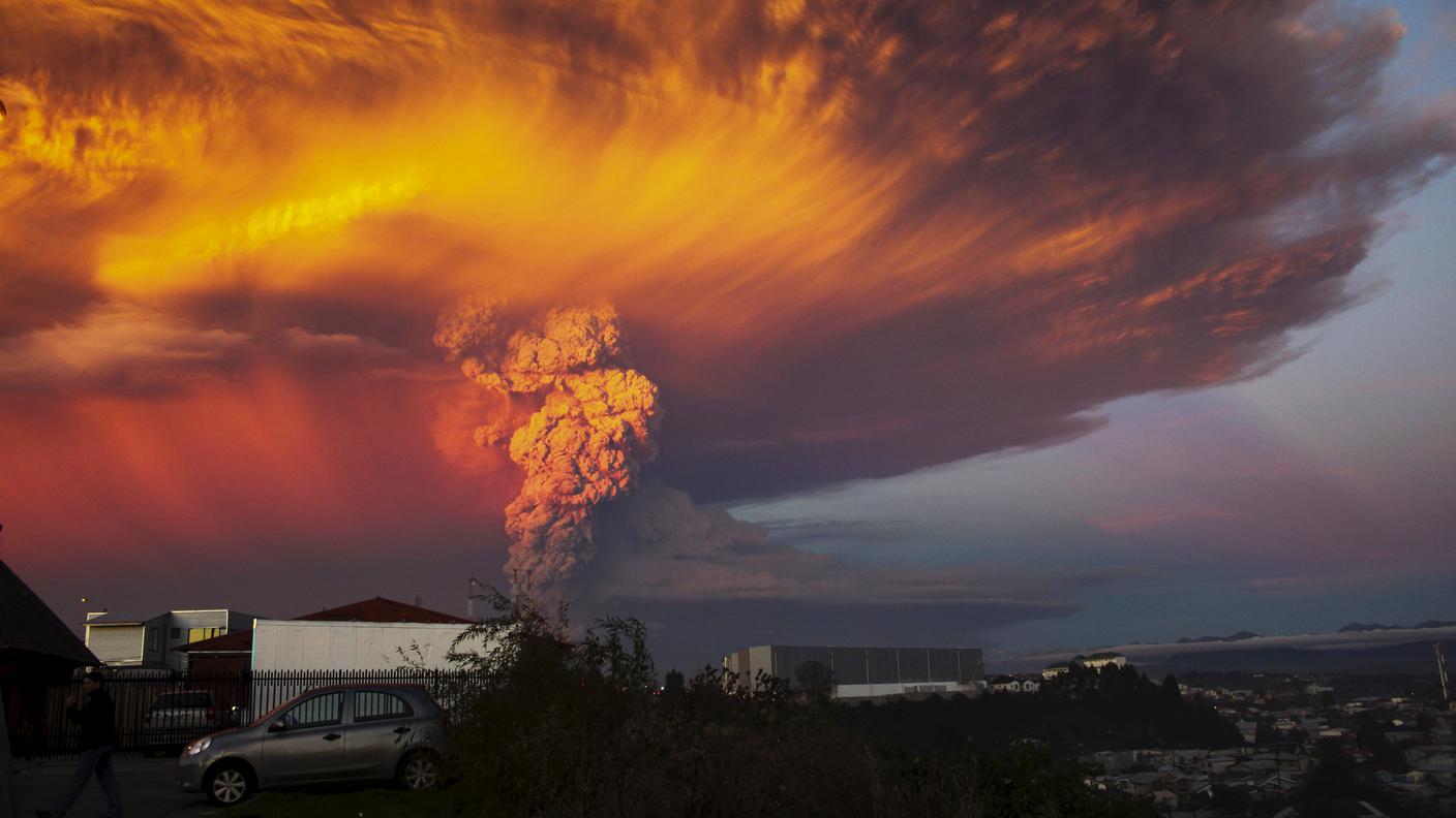 Il vulcano si è risvegliato all'improvviso, dopo 42 anni di inattività