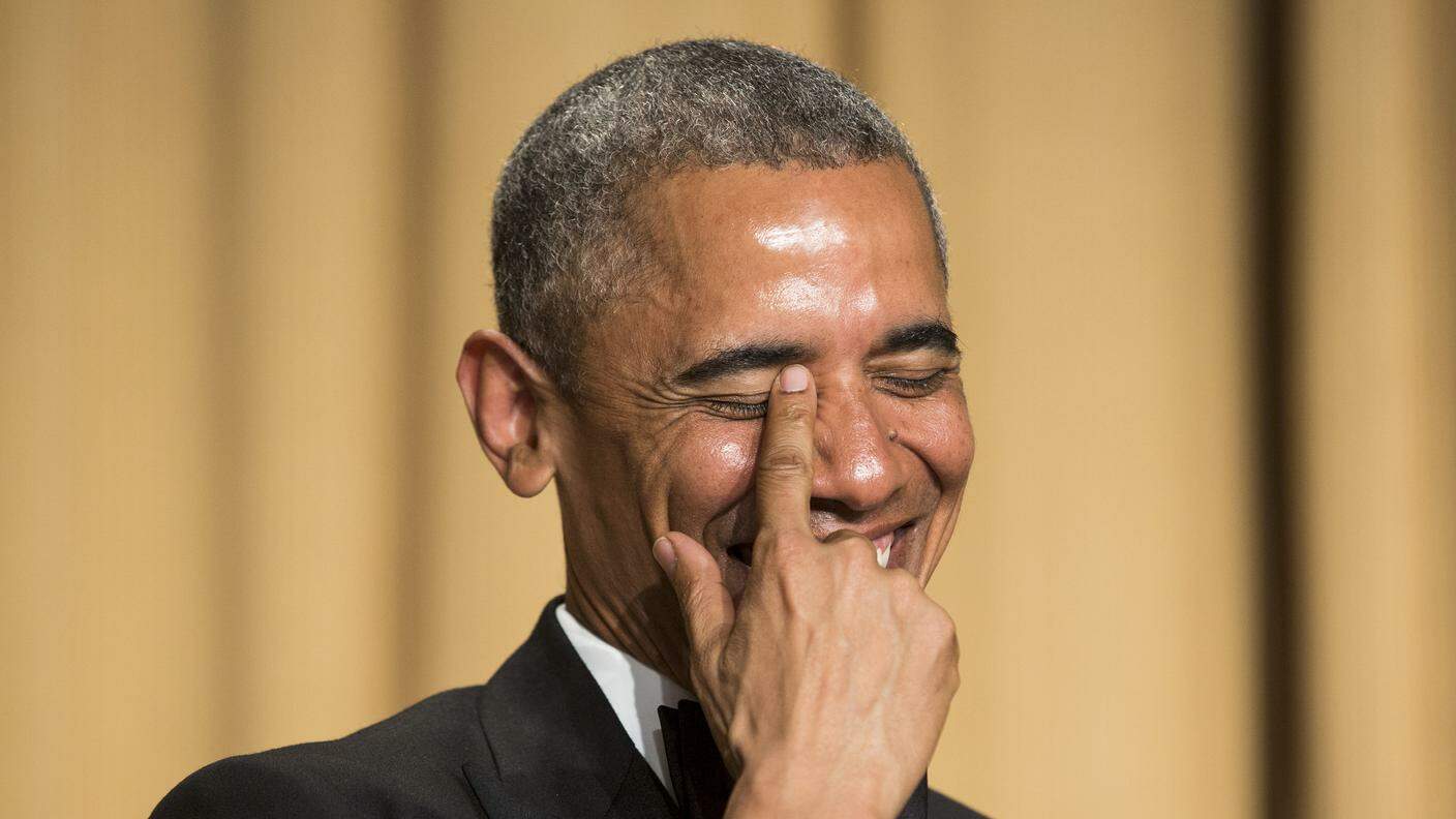 Barack Obama in versione "comico"