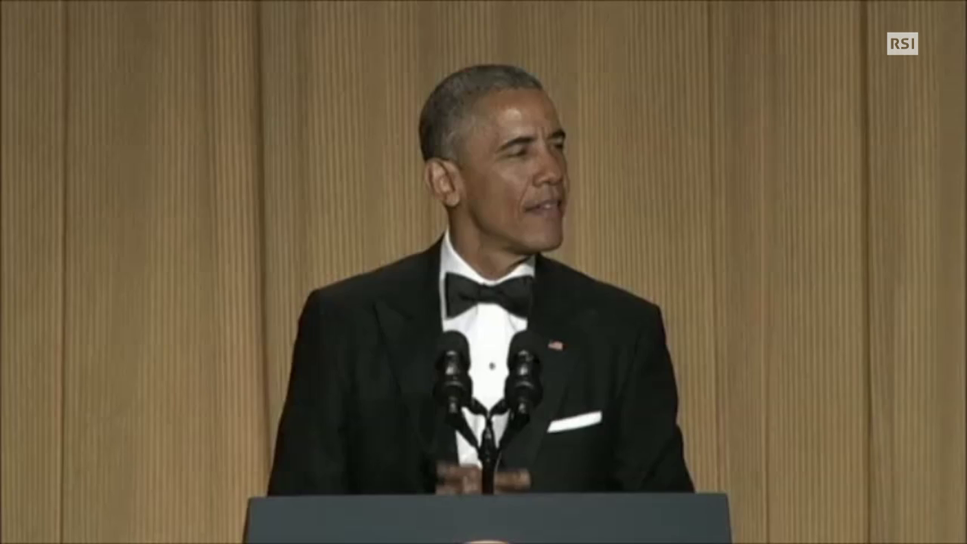 Obama alla cena dei Corrispondenti