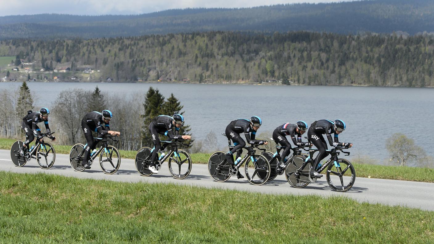 Team Sky al Romandie