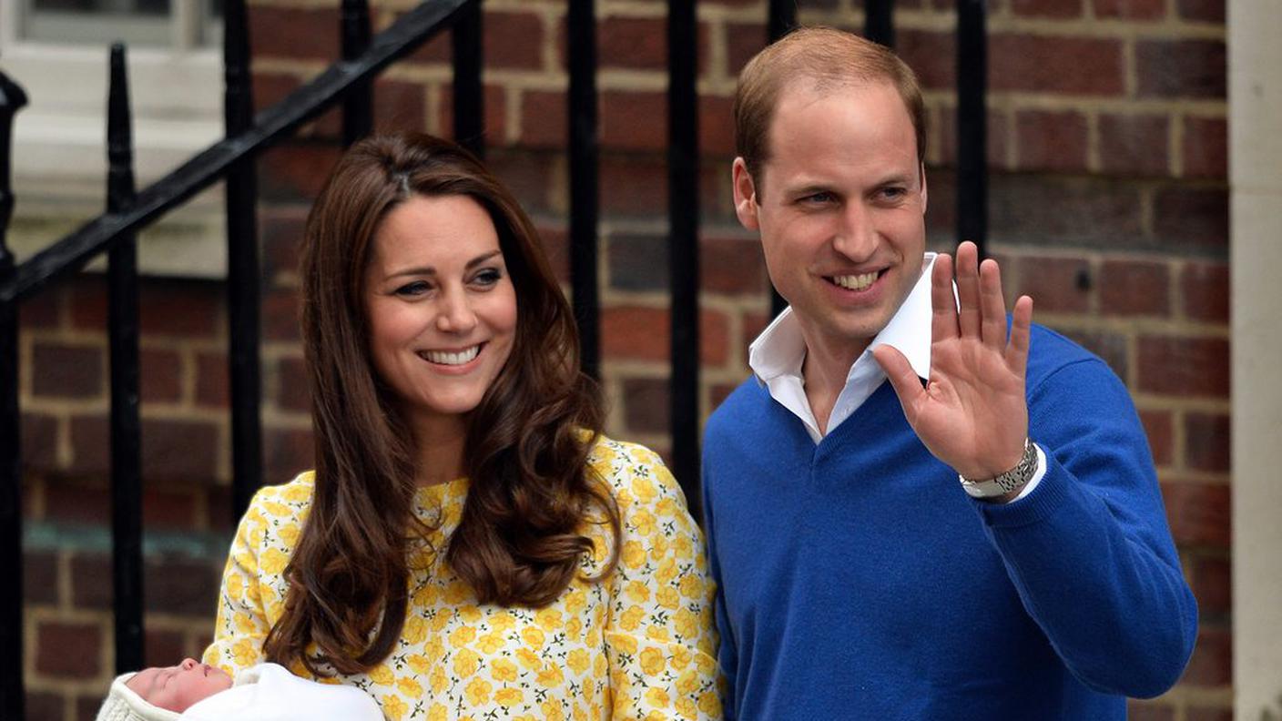 Kate, William e la loro bambina