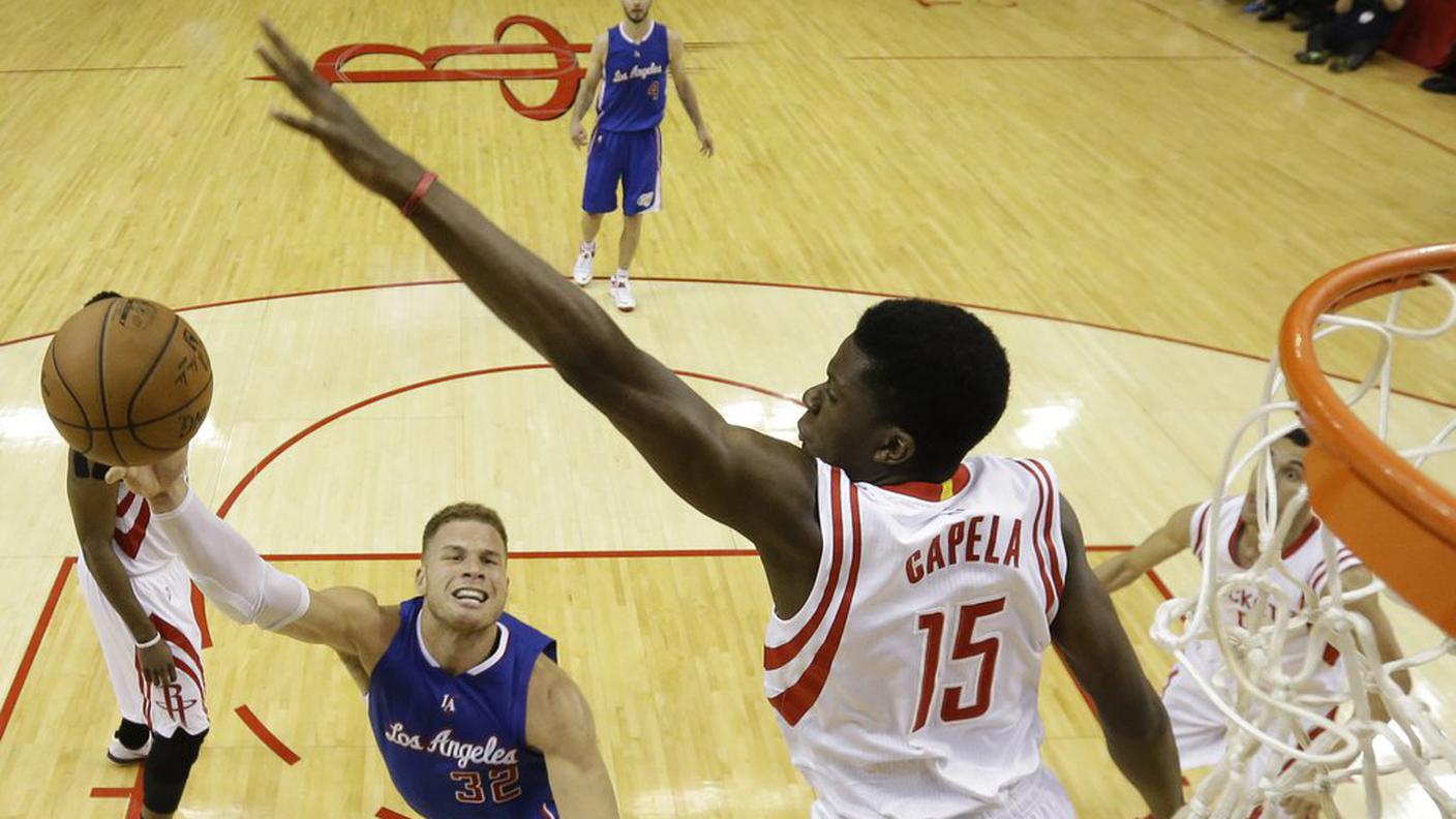 Serata amara per Clint Capela