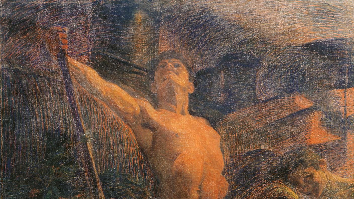 Carlo Carrà, Allegoria del lavoro (1905)