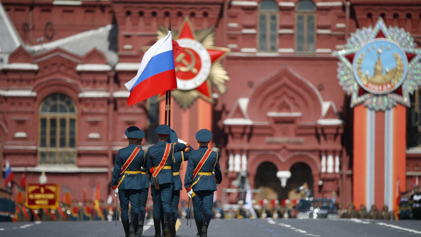 Celebrato con ancor più vigore l'anniversario della vittoria russa sui nazisti