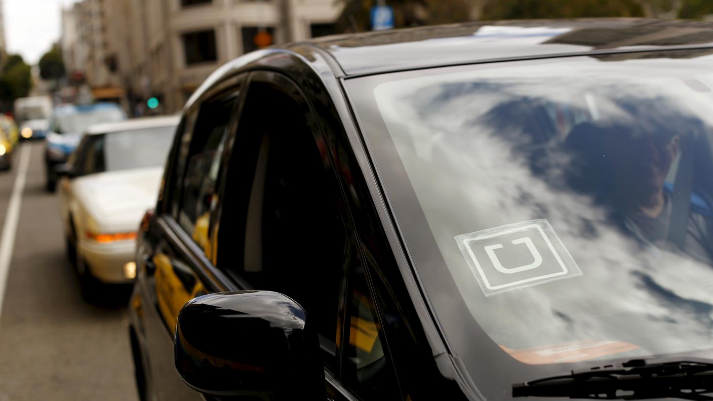L'app Uber per il servizio d'auto con conducente ha ormai valutazioni estreme