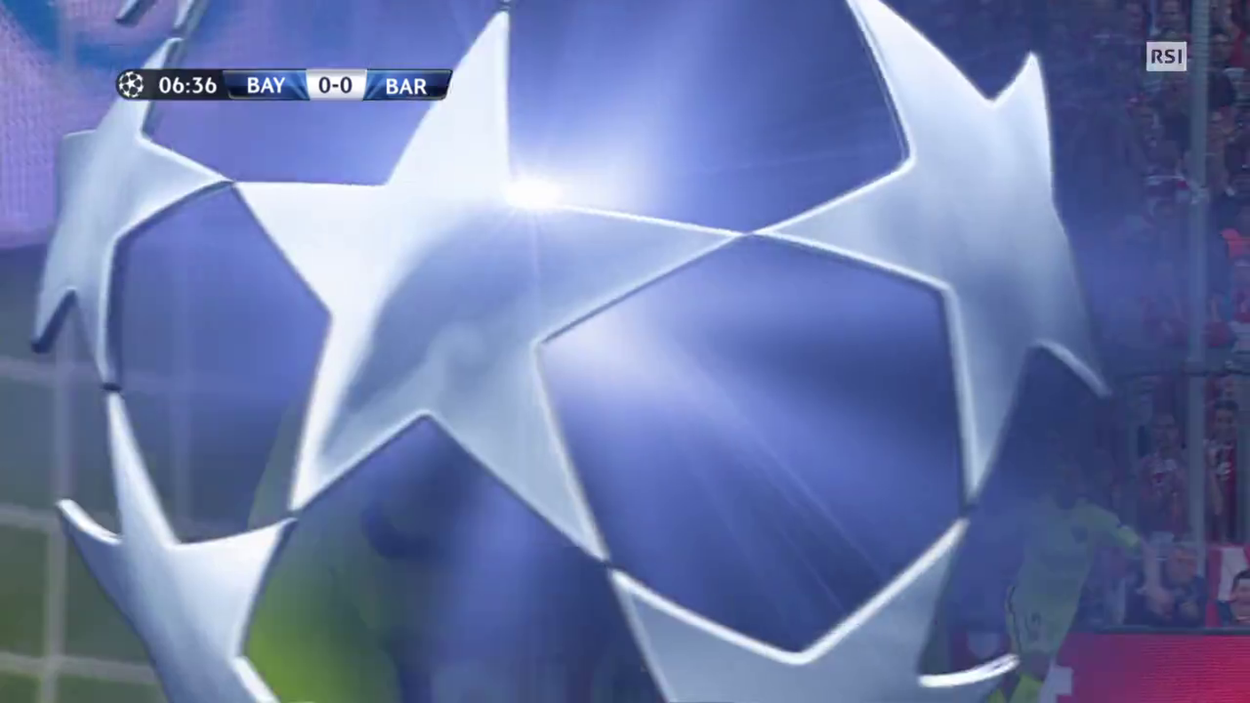 Champions League, l'1-0 di Benatia in Bayern Monaco - Barcellona (12.05.2015)