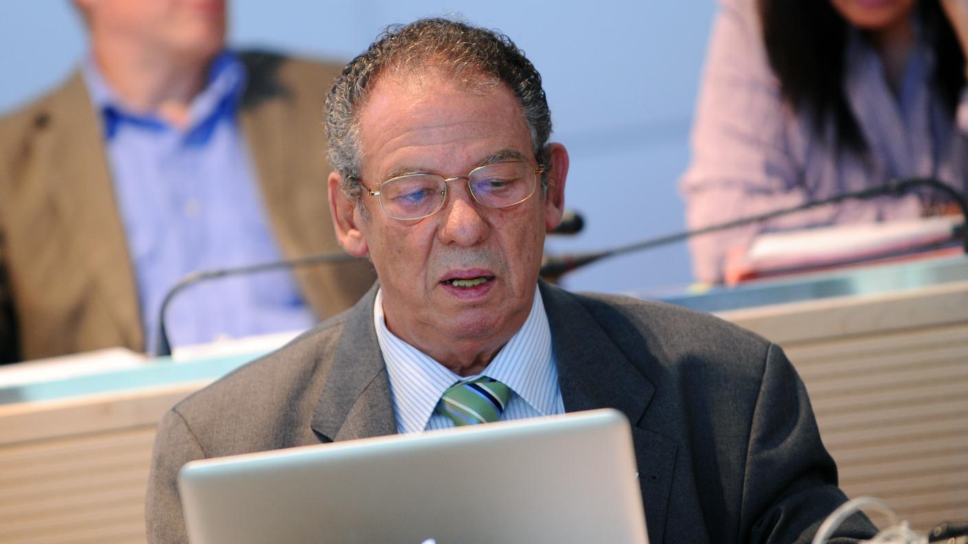 Silvano Bergonzoli, decano del Parlamento ticinese