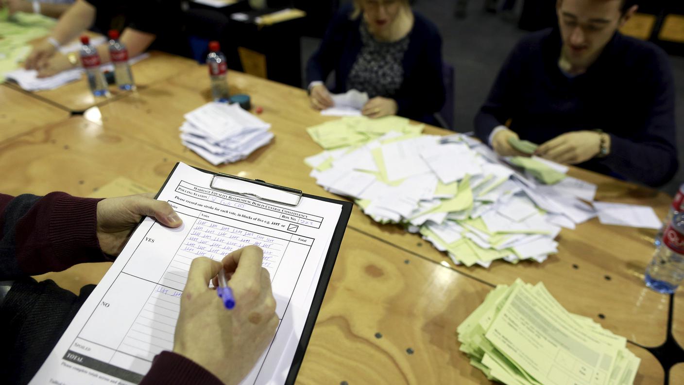 Le operazioni di spoglio dei voti sono iniziate alle 09.00 ora svizzera