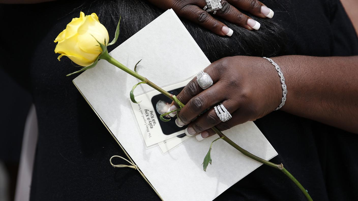 La cerimonia funebre per B.B. King