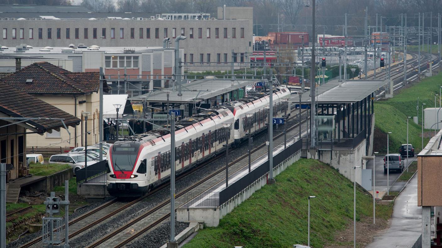 I collegamenti tra Stabio (nella foto) e Mendrisio miglioreranno sensibilmente