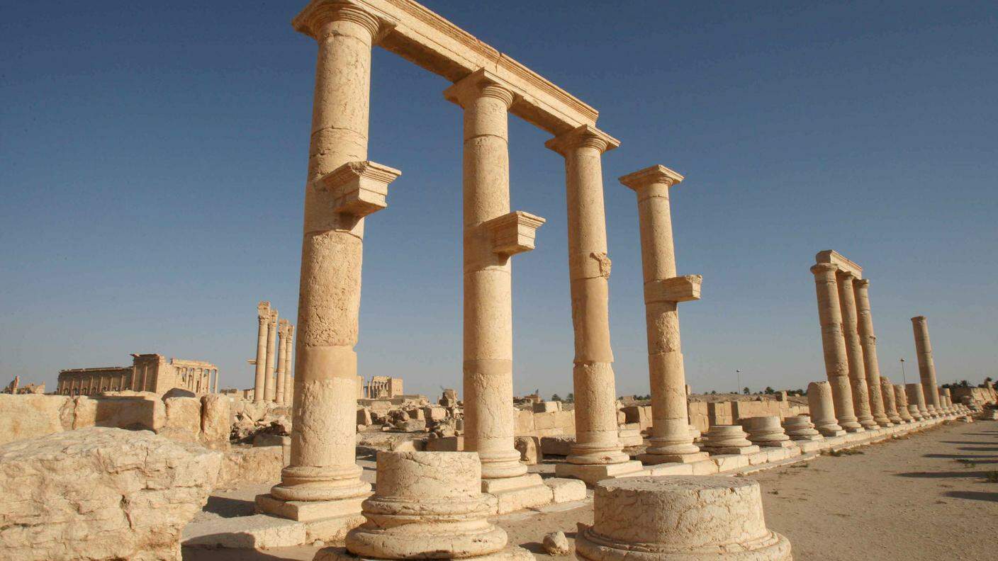 Il sito archeologico di Palmira non ha ancora subito le ire dell'IS
