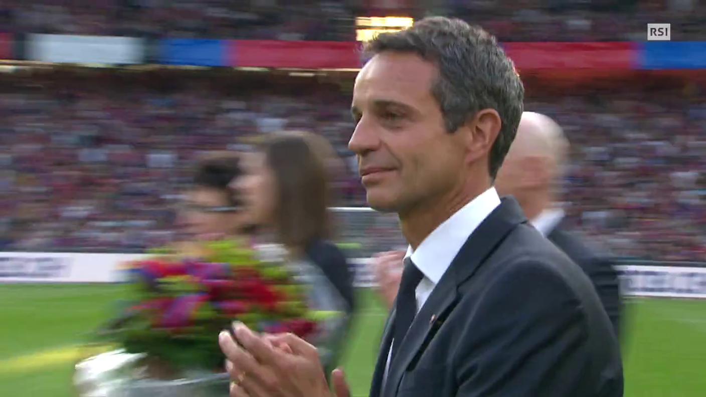 Super League, la festa per il Basilea campione e per Streller (29.05.2015)