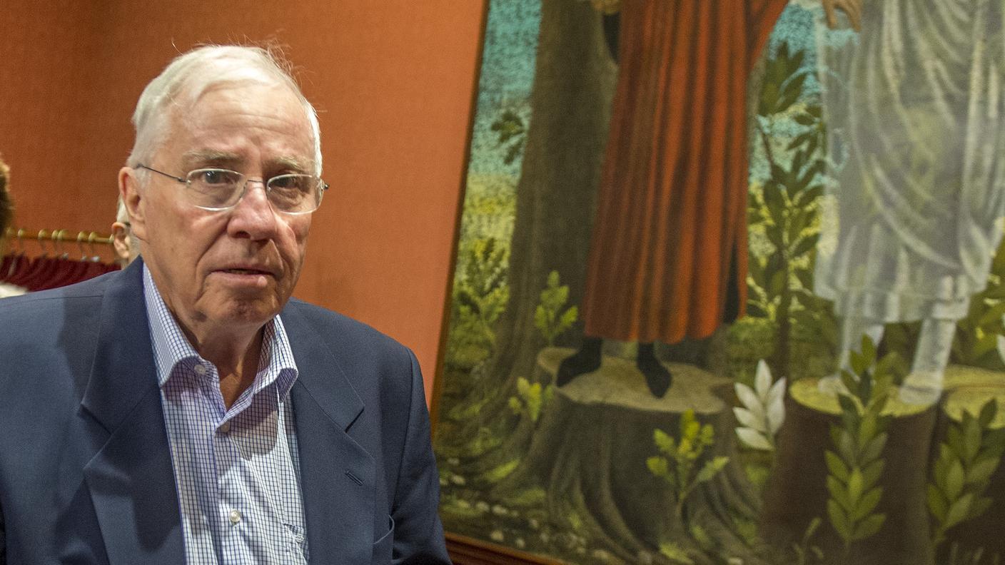 Christoph Blocher non ha voluto mancare all'appuntamento