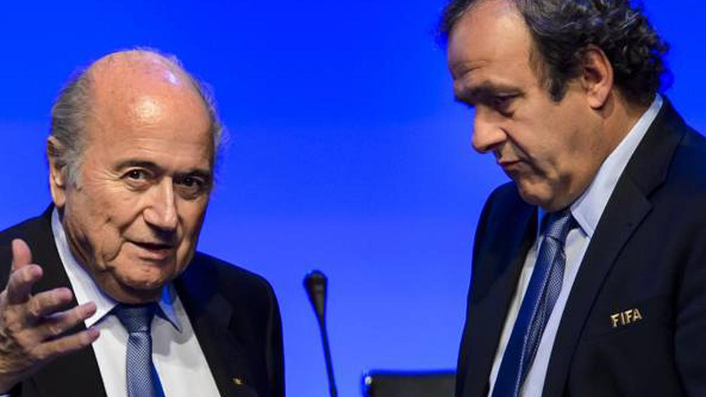 Blatter e Platini