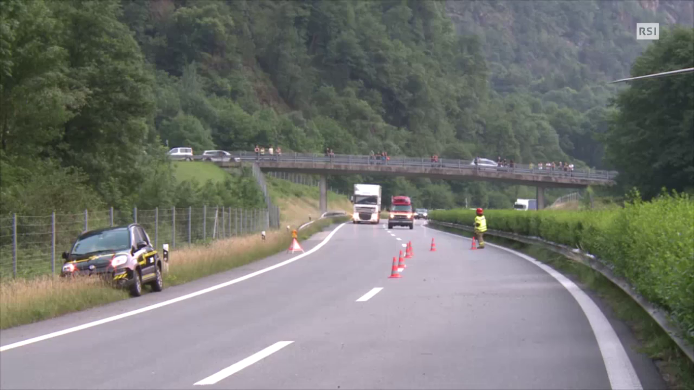 Il video dell'incidente