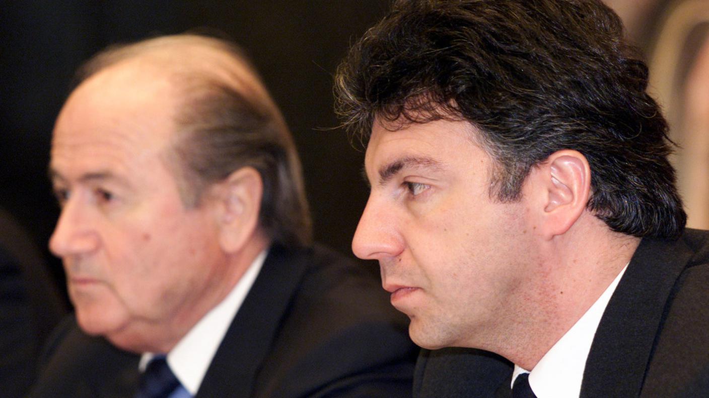 Zen Ruffinen, qui insieme a Joseph Blatter, all'epoca in cui era segretario generale della FIFA