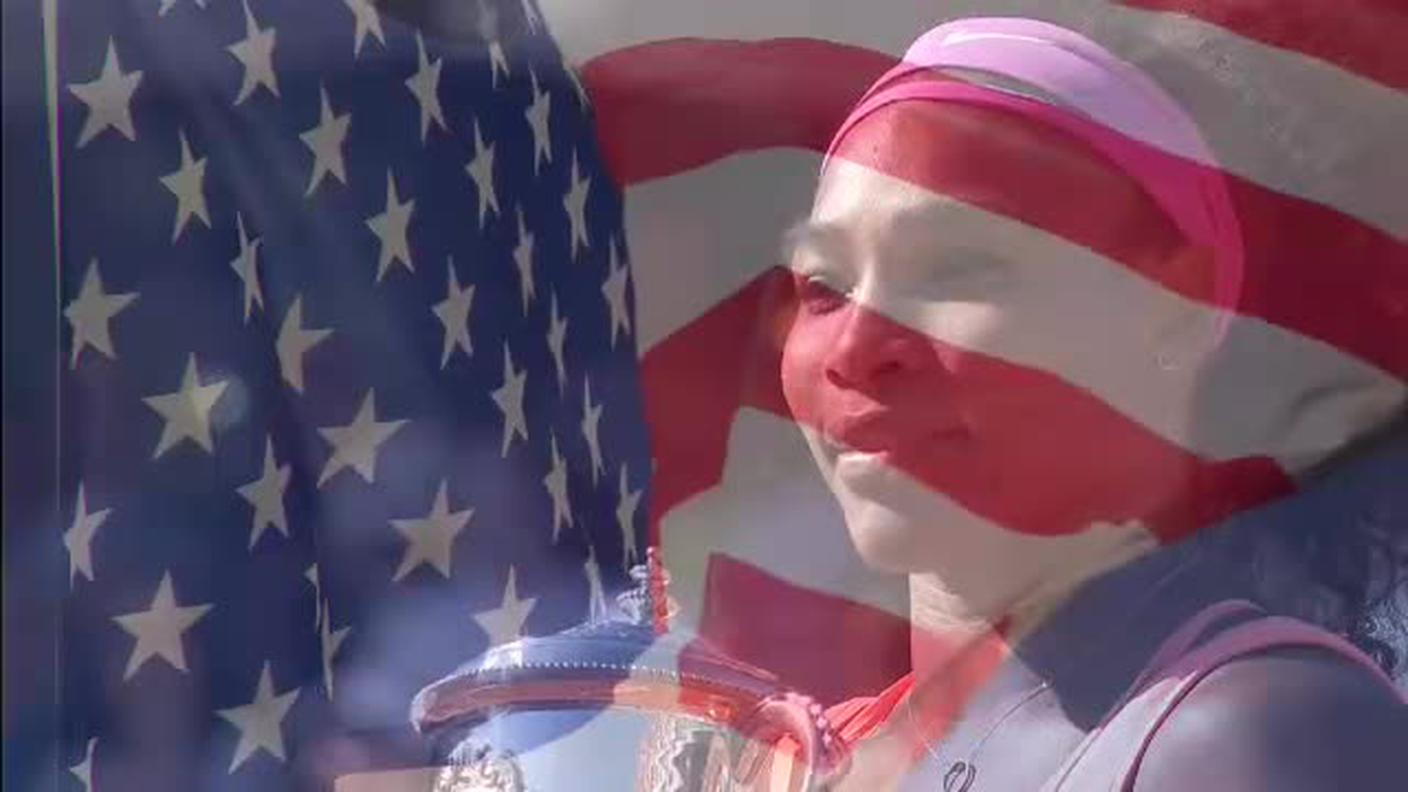 Roland Garros, la premiazione della finale femminile (06.05.2015)