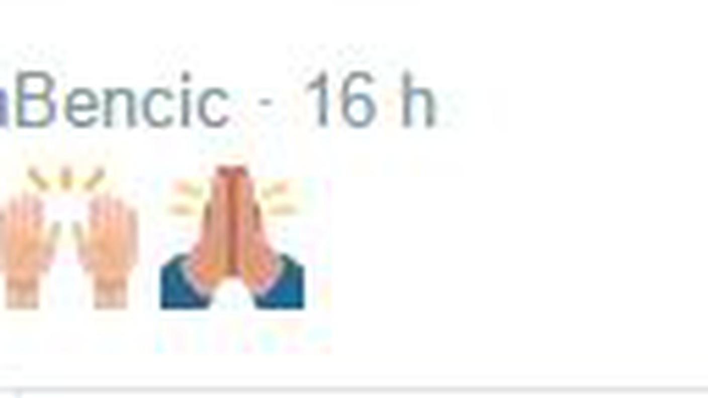 Il tweet di Belinda Bencic