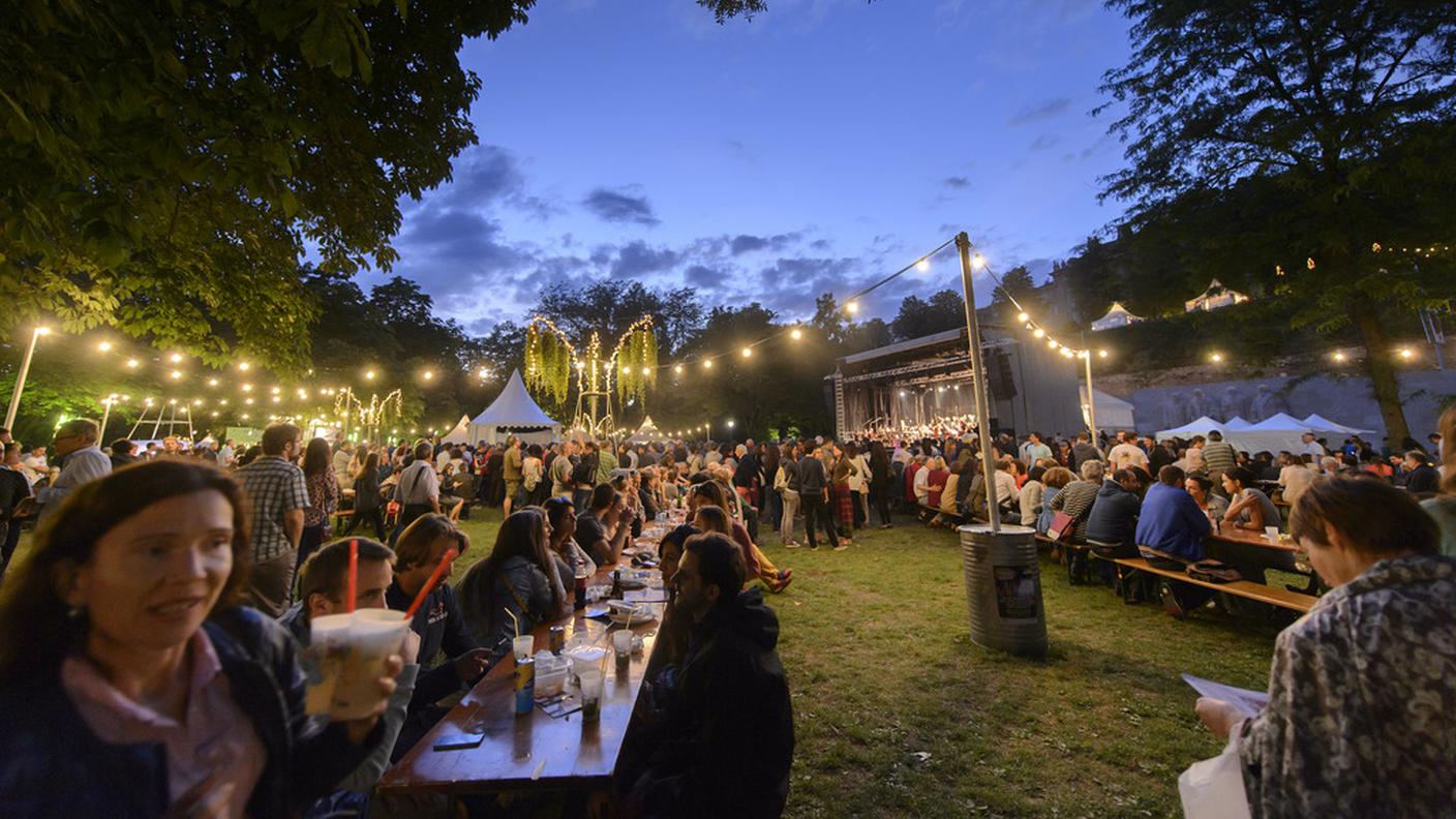 Il pubblico alla 24esima edizione della Festa della Musica di Ginevra