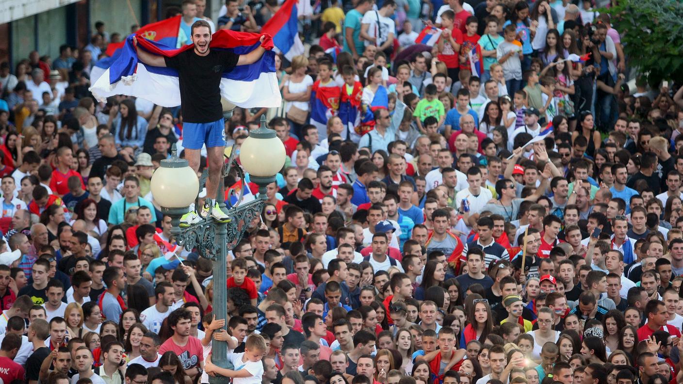 La festa in piazza