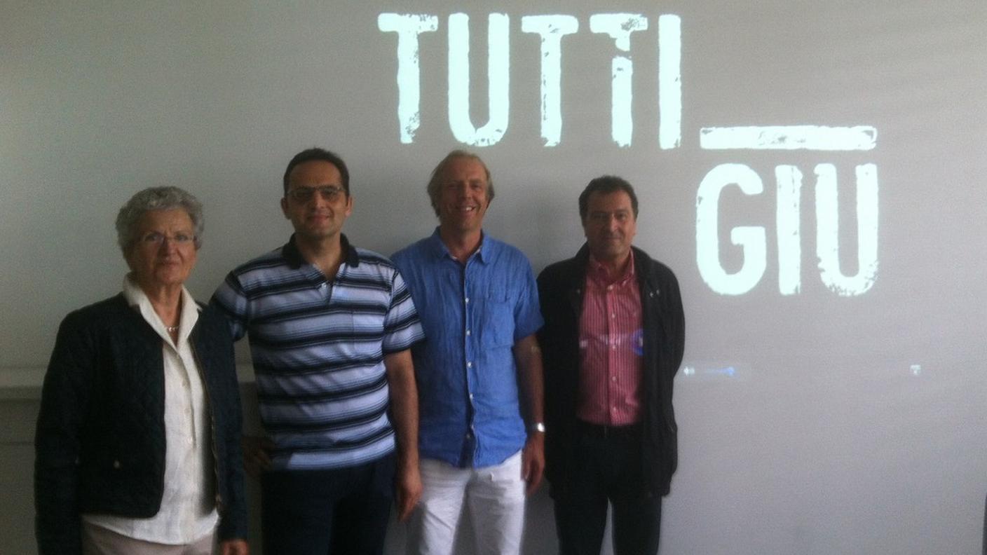Il film del regista Niccolò Castelli "Tutti giù" è stato proiettato a Sursee