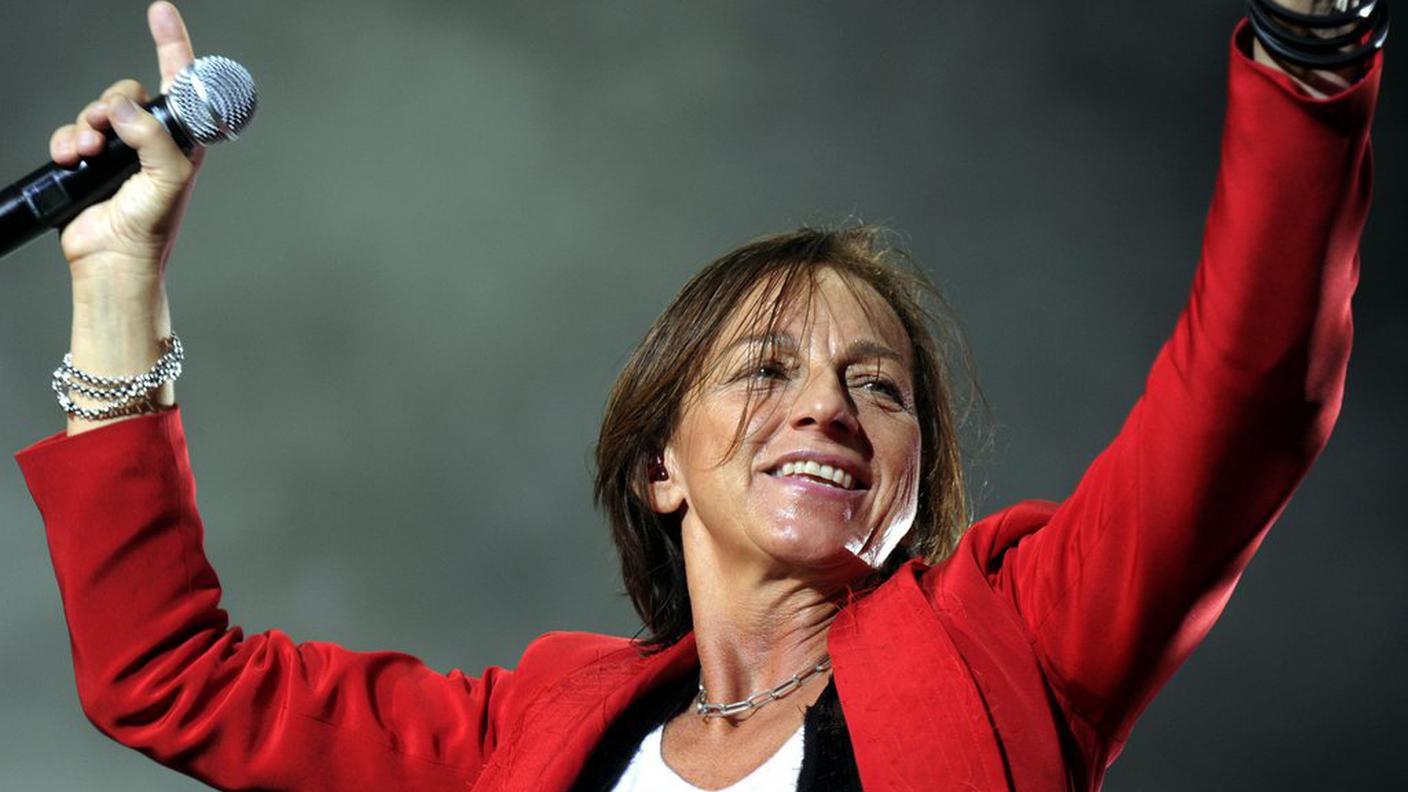 Gianna Nannini in concerto nel 2011 a Locarno