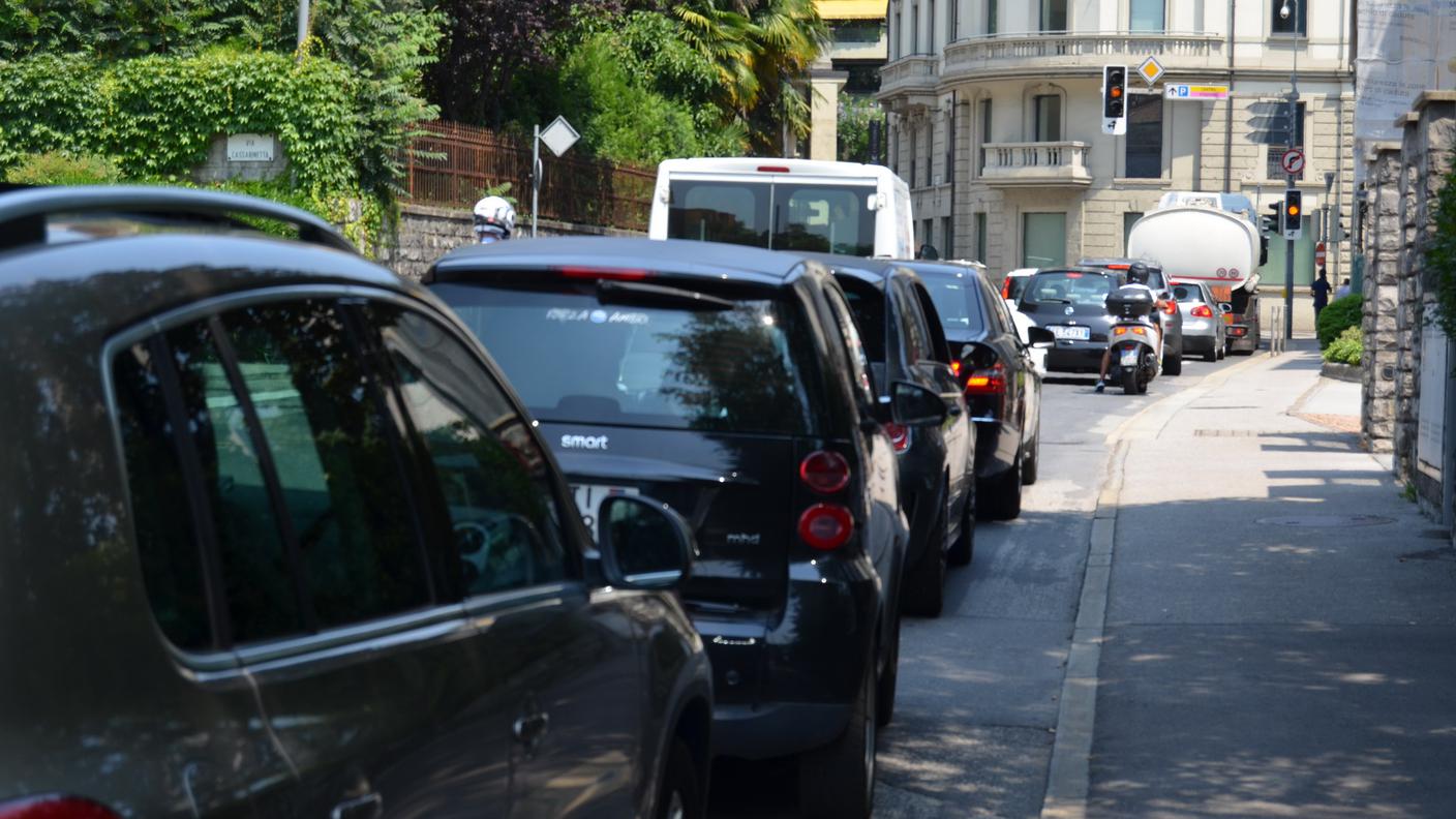 Primi disagi al traffico veicolare per la manifestazione motociclistica