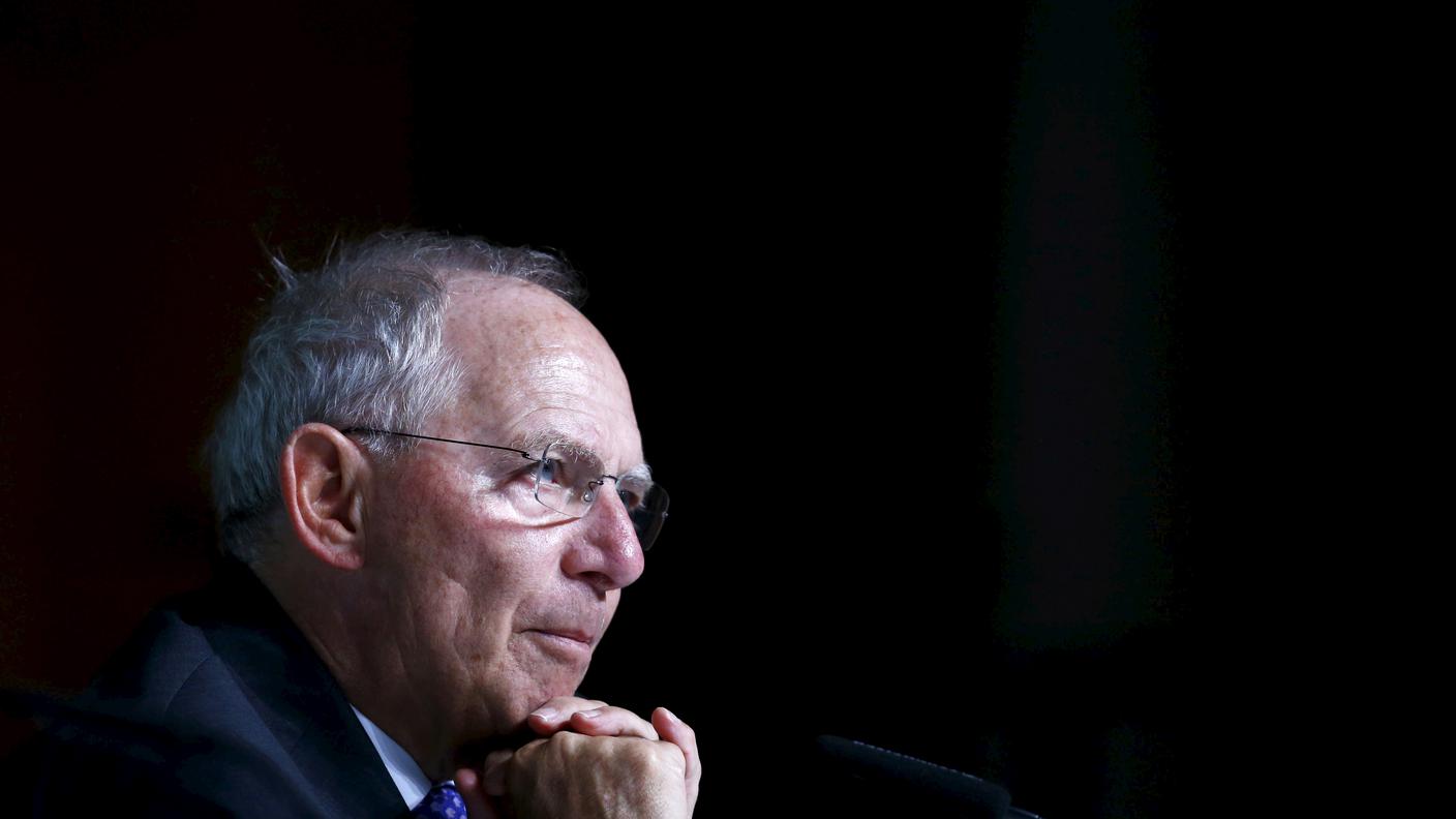 Il ministro tedesco Schäuble, uno dei falchi del rigore UE