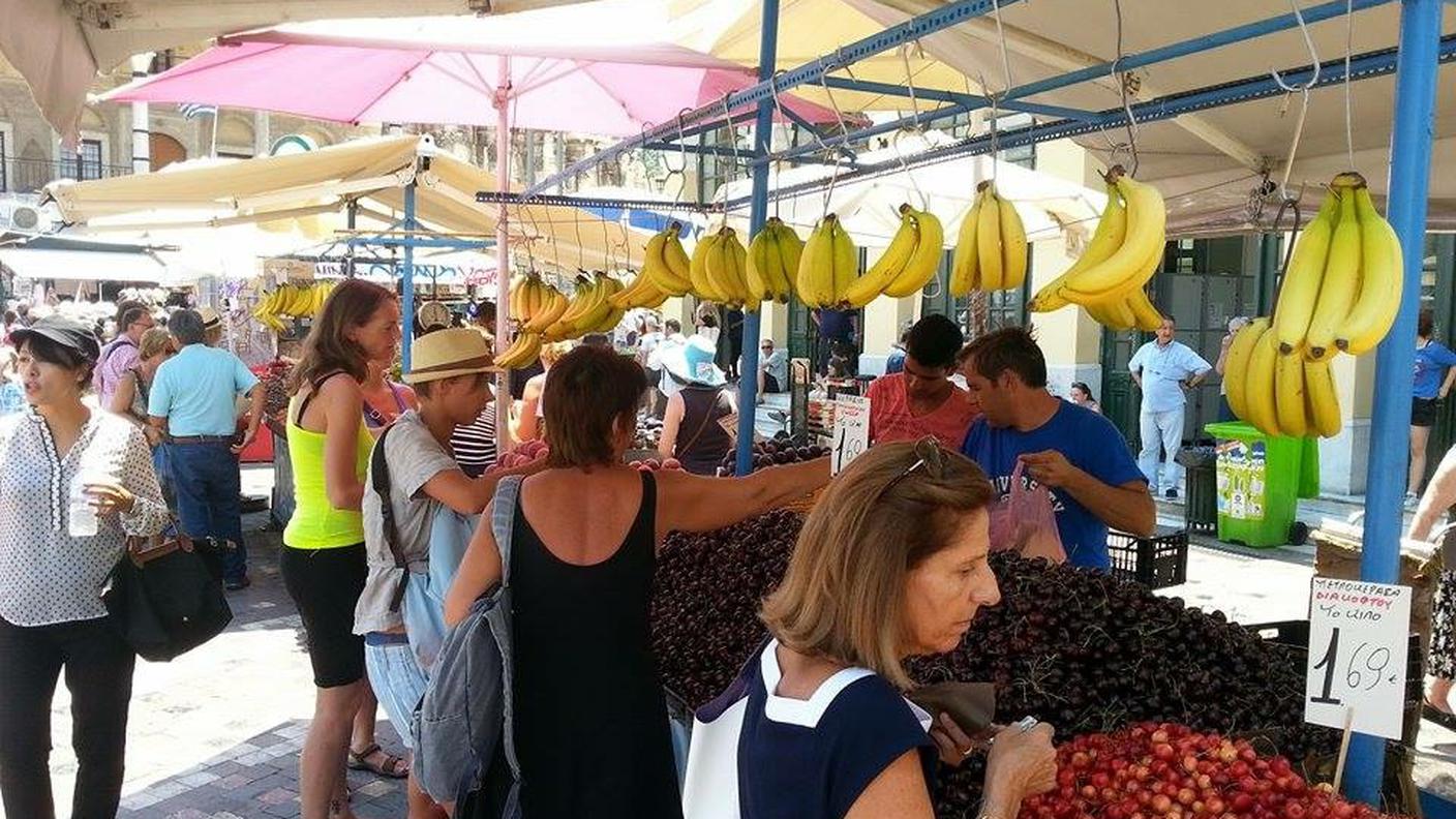 Mercati pieni, ovunque
