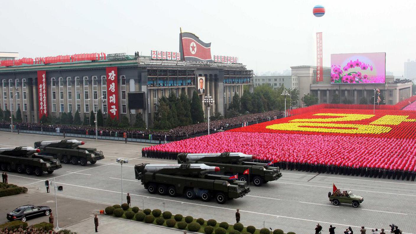 Parate militari a Pyongyang