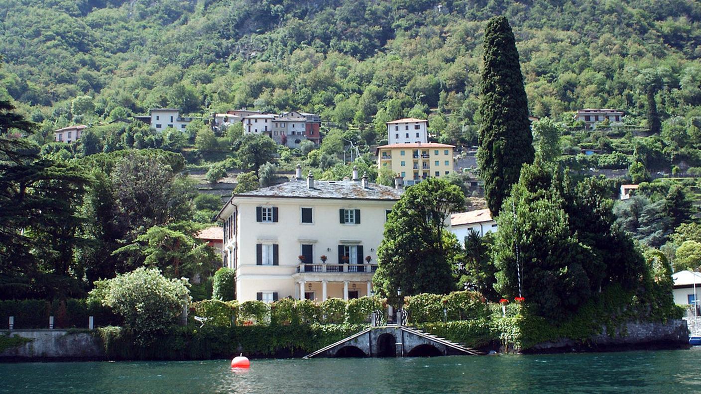 La villa di Clooney a Laglio