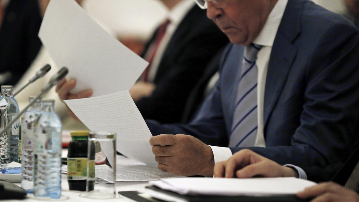 Il ministro russo Sergei Lavrov
