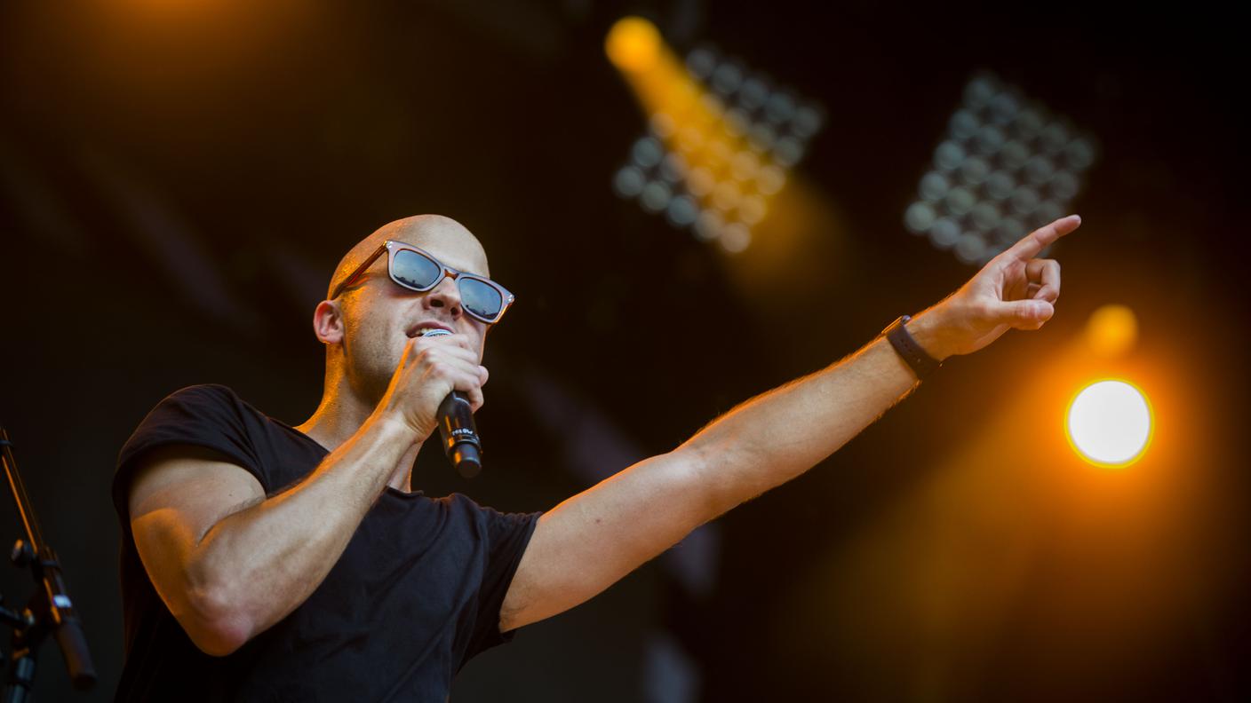 Milow in Piazza Grande