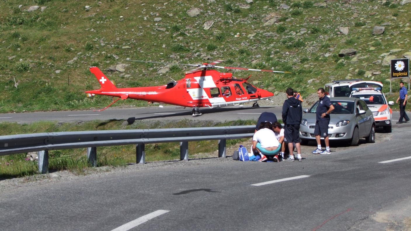 Il luogo dell'incidente